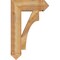 Ekena Millwork Westlake Arts & Crafts Rough Sawn Bracket, Western Red Cedar, 6"W x 22"D x 34"H BKT06X22X34WTL03RWR - alternate 4